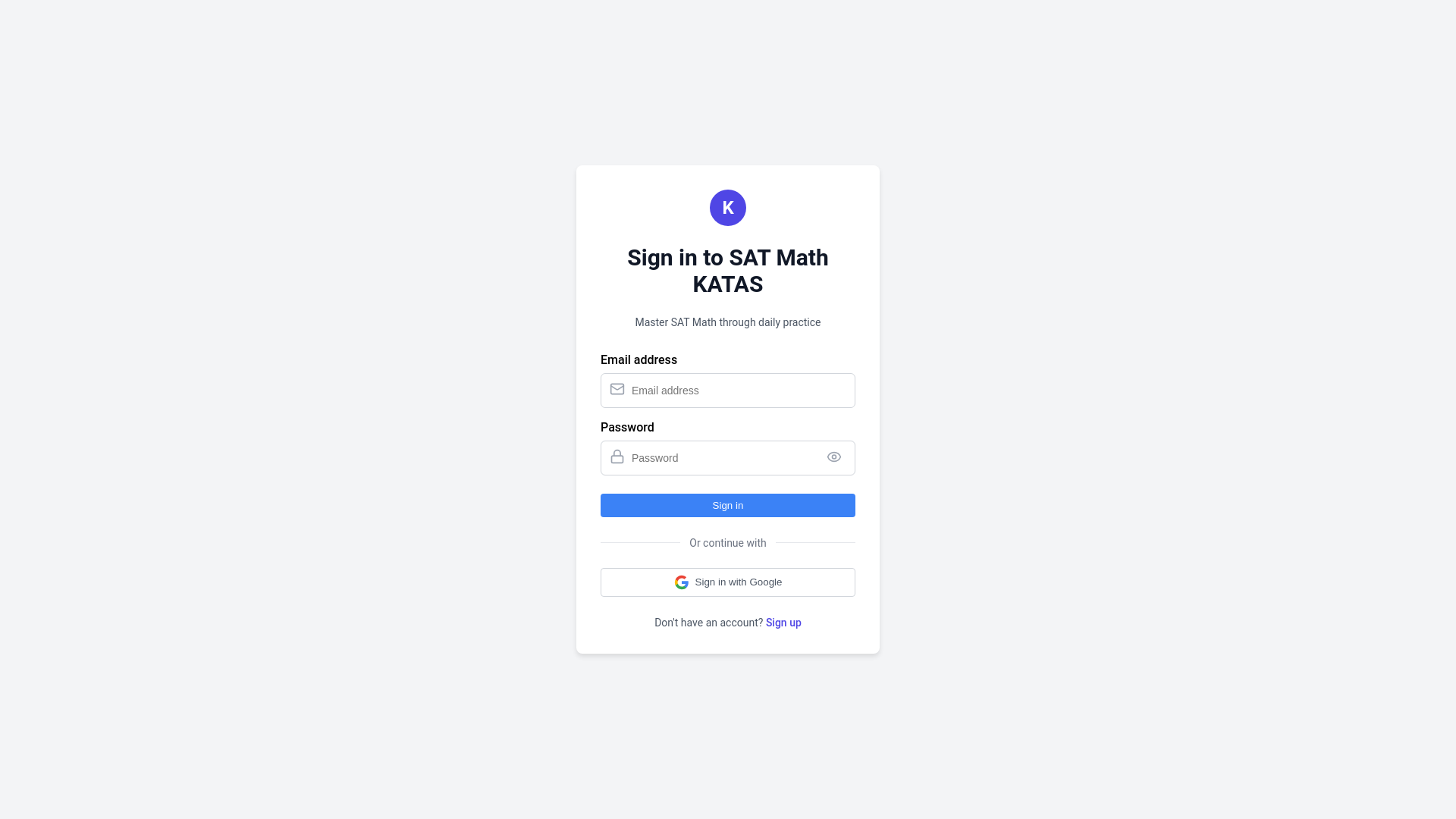 website screenshot of https://sat-katas.com/