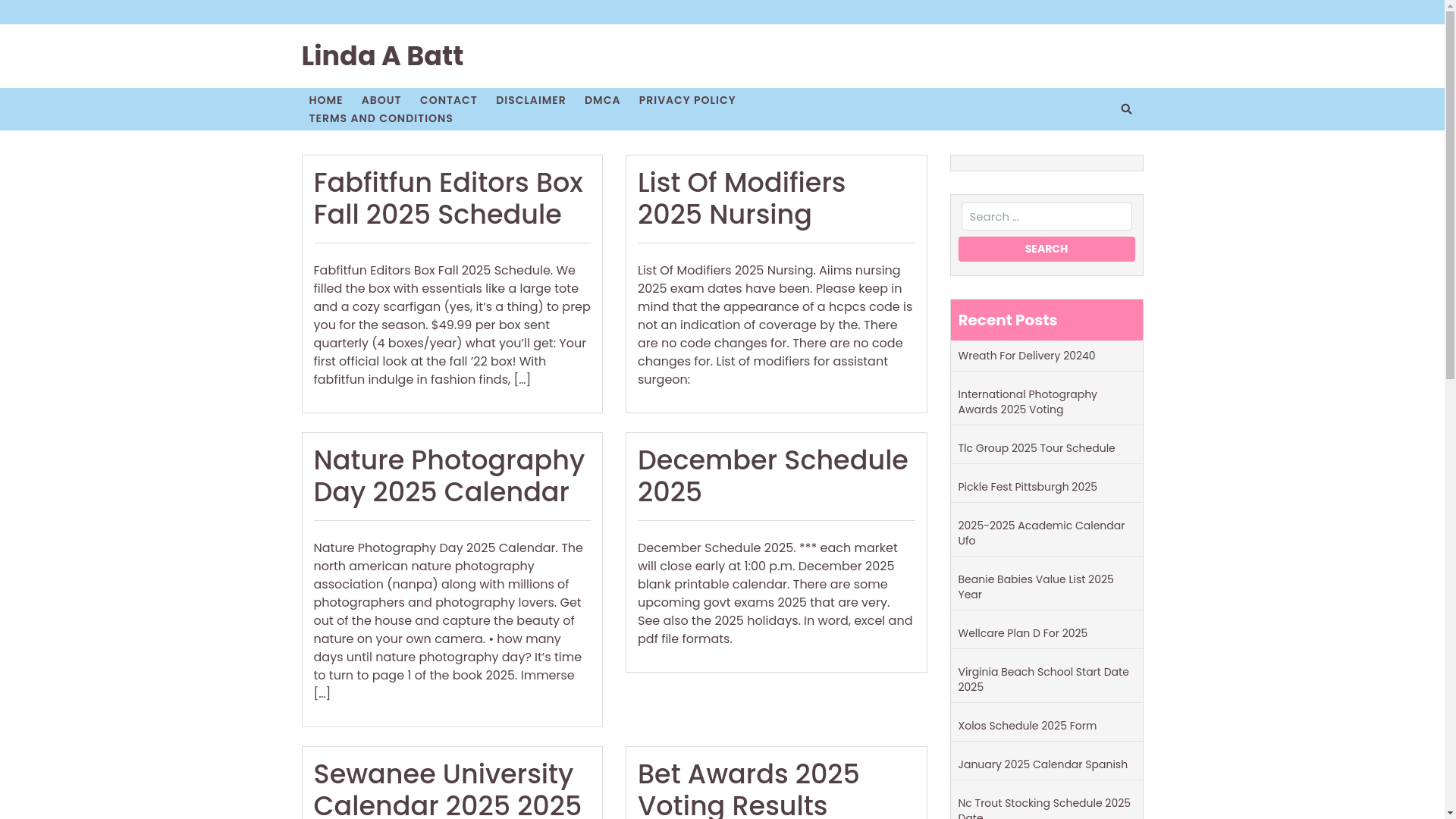 website screenshot of https://lindaabattk.pages.dev/