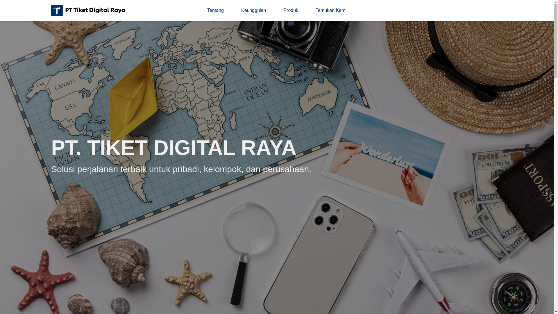 website screenshot of https://company-profile-tdr.pages.dev/