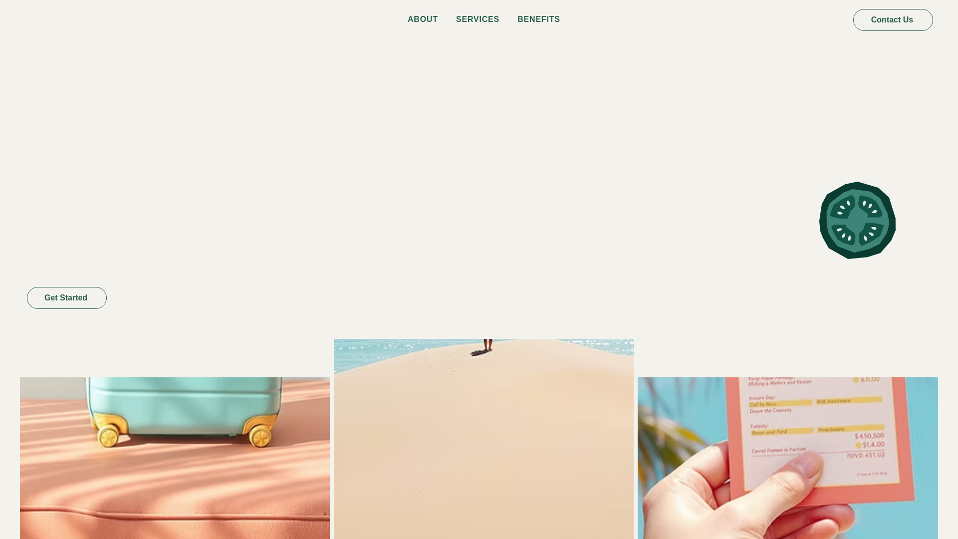 website screenshot of https://roamease.world/