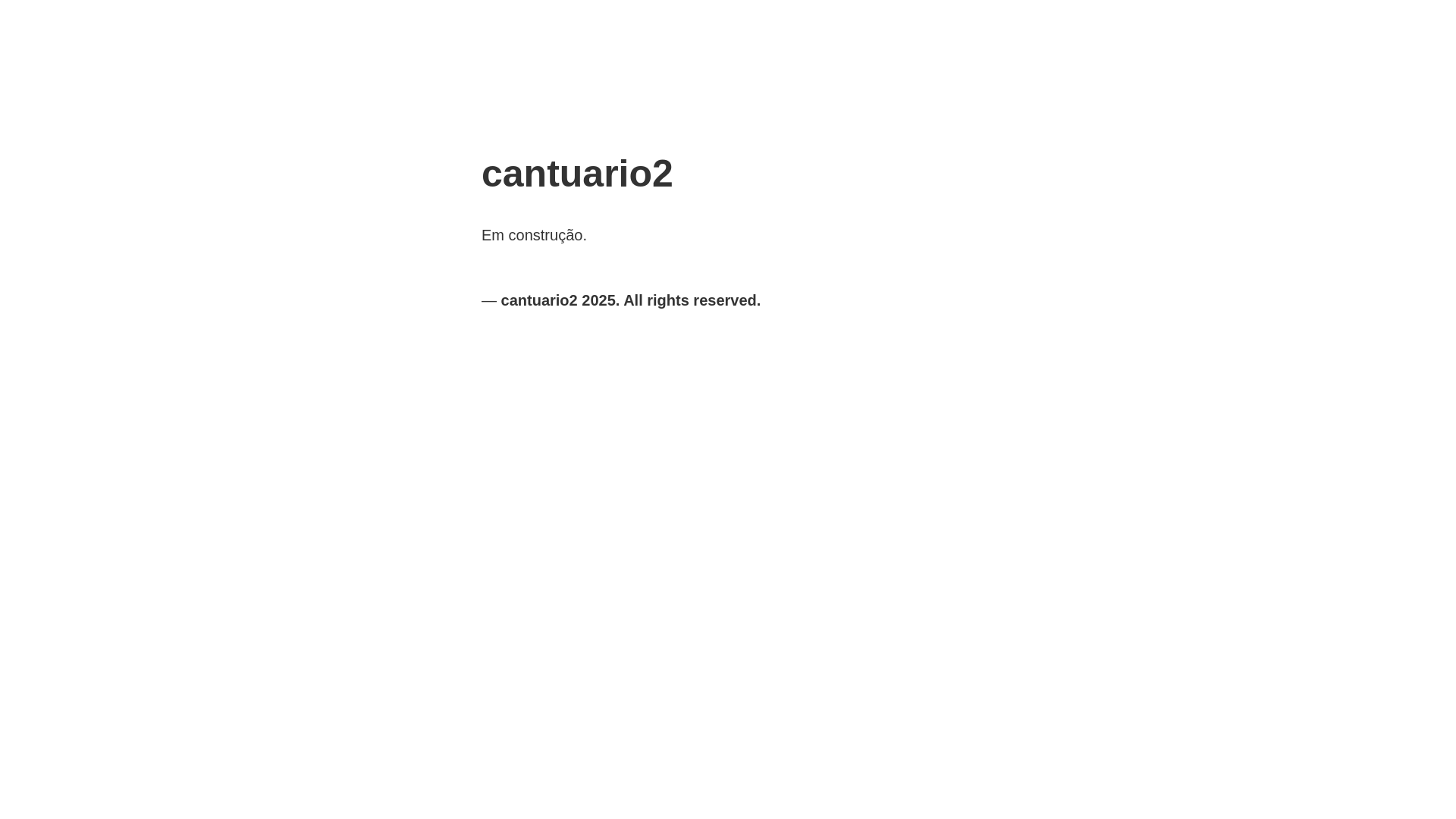 website screenshot of https://cantuario2.com.br/