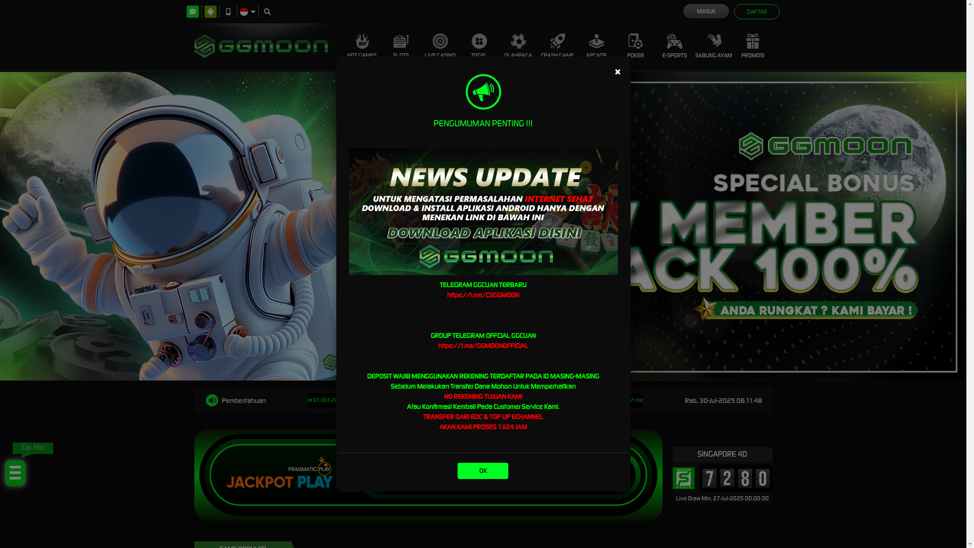 website screenshot of https://ggmoonfast.boats/