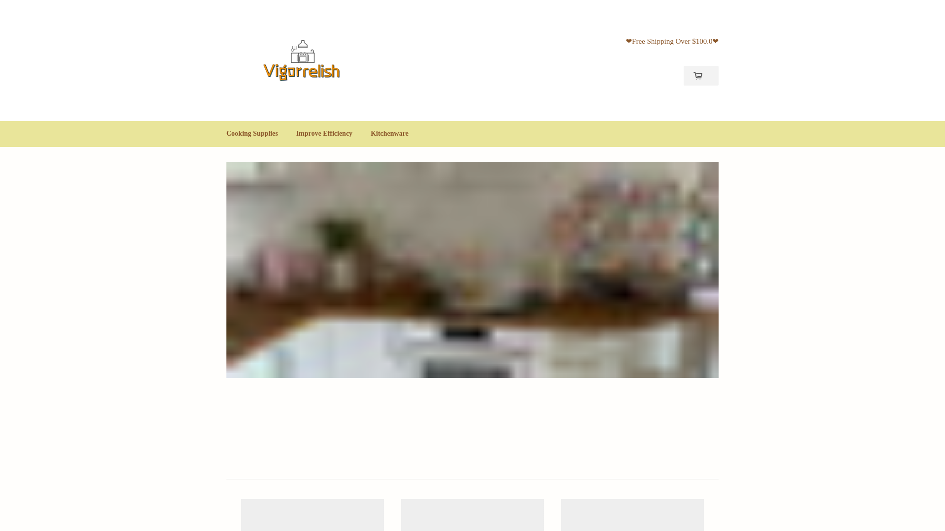 website screenshot of https://vigorrelish.com/