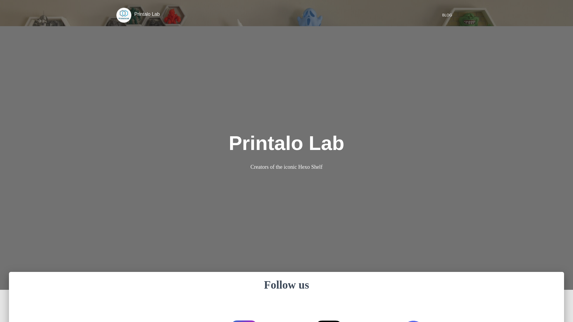 website screenshot of https://printalolab.com/