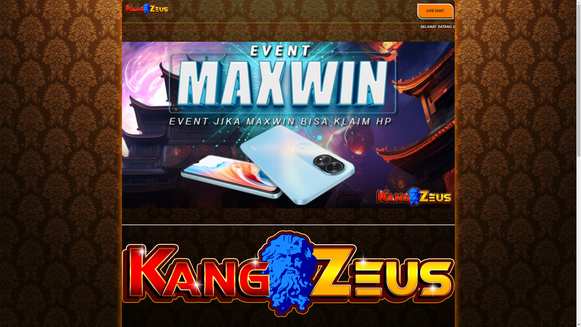 website screenshot of https://kangzeus.pages.dev/