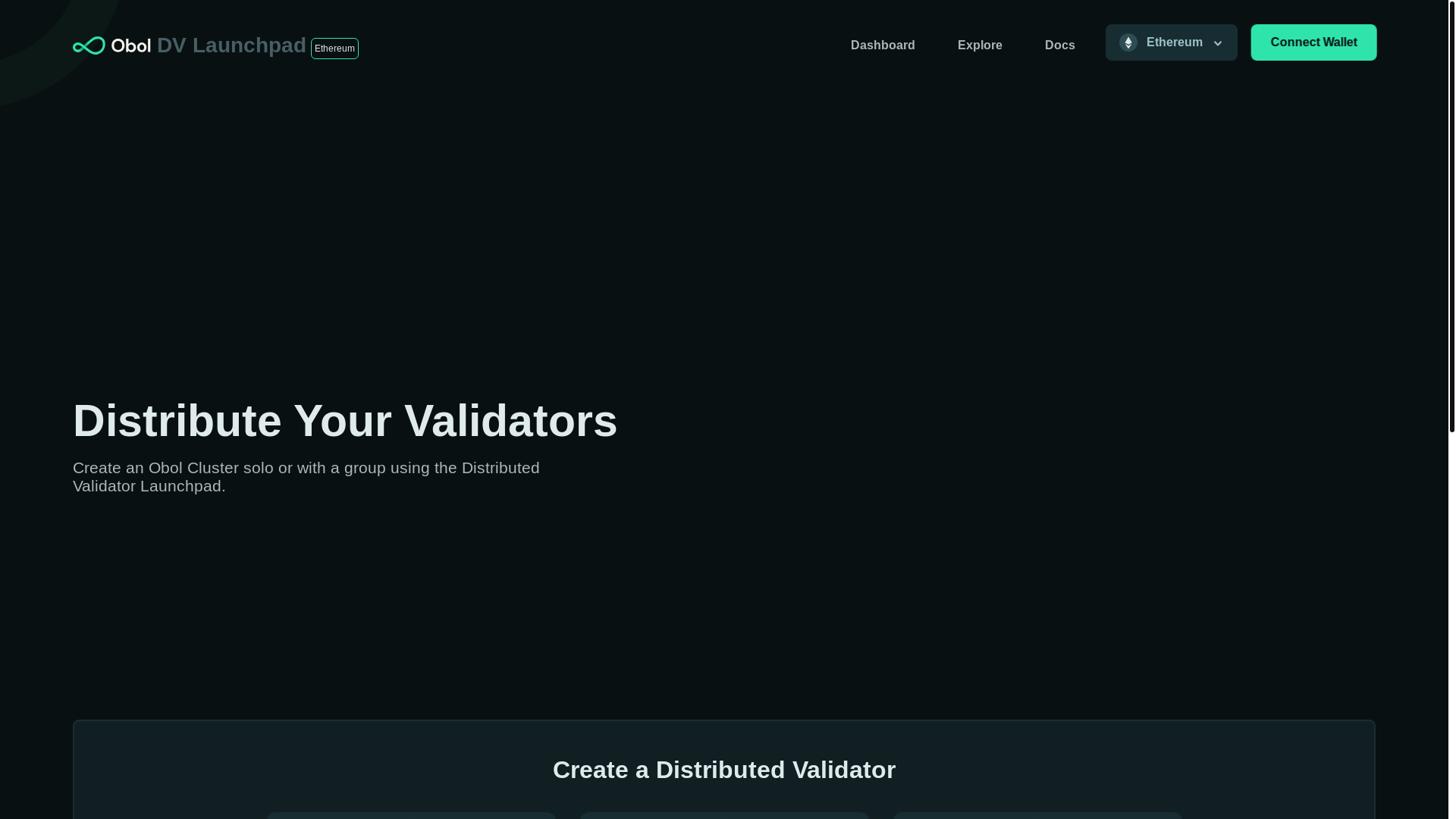 website screenshot of https://dv-launchpad-qa-mainnet.pages.dev/