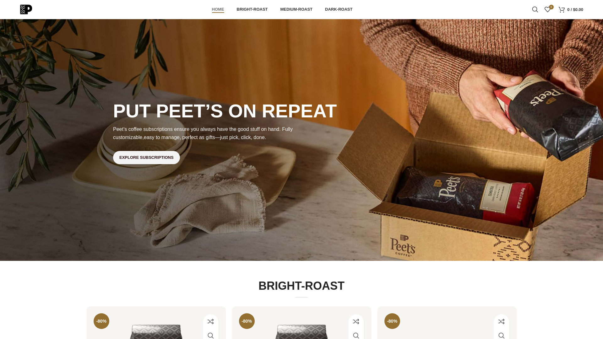 website screenshot of https://oackchaa.shop/