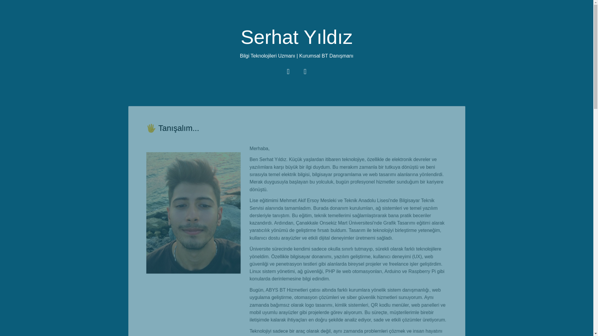 website screenshot of https://ozgecmisasekabilisim.pages.dev/