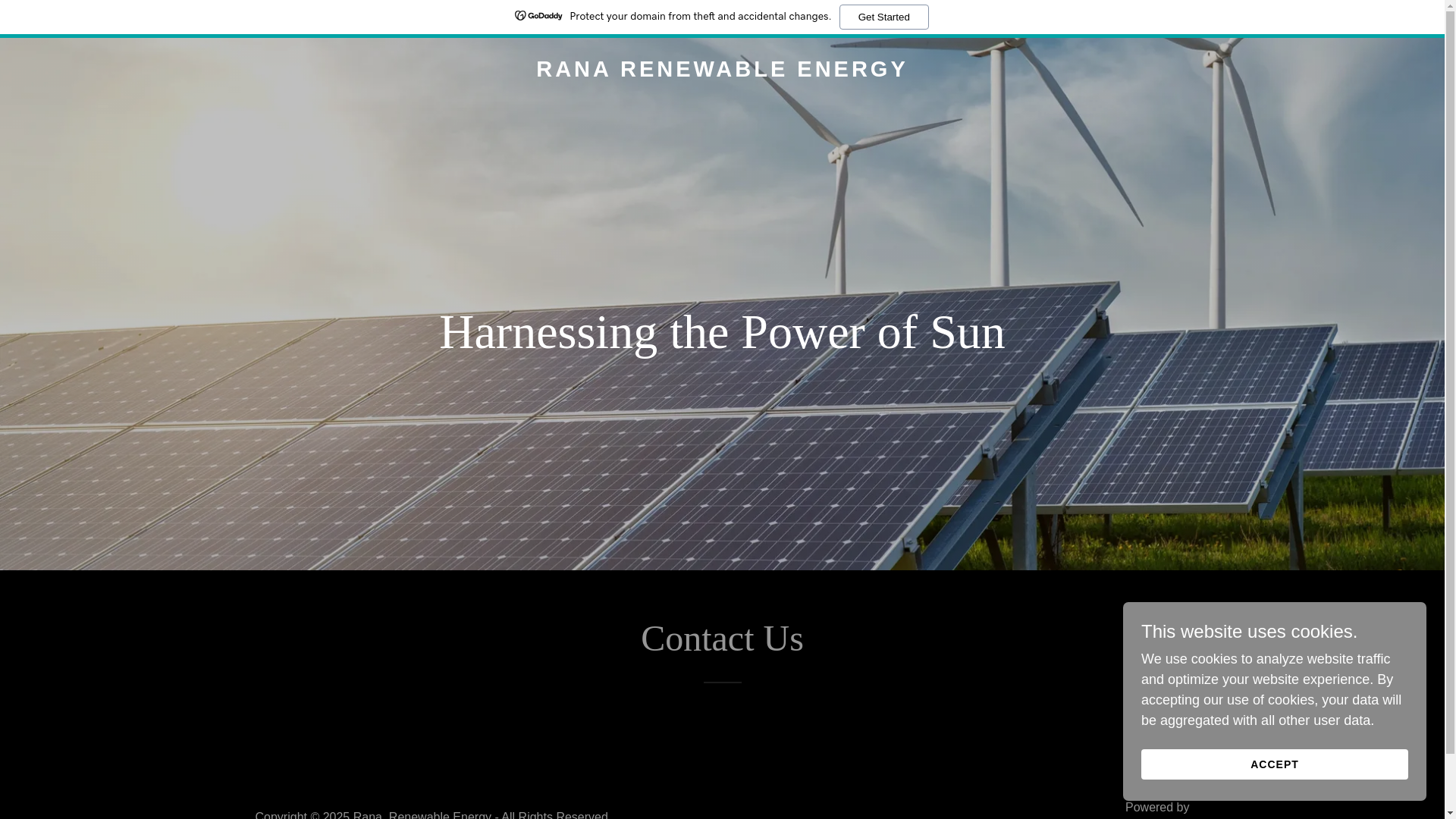 website screenshot of https://ranagulfrenewableenergy.eu/