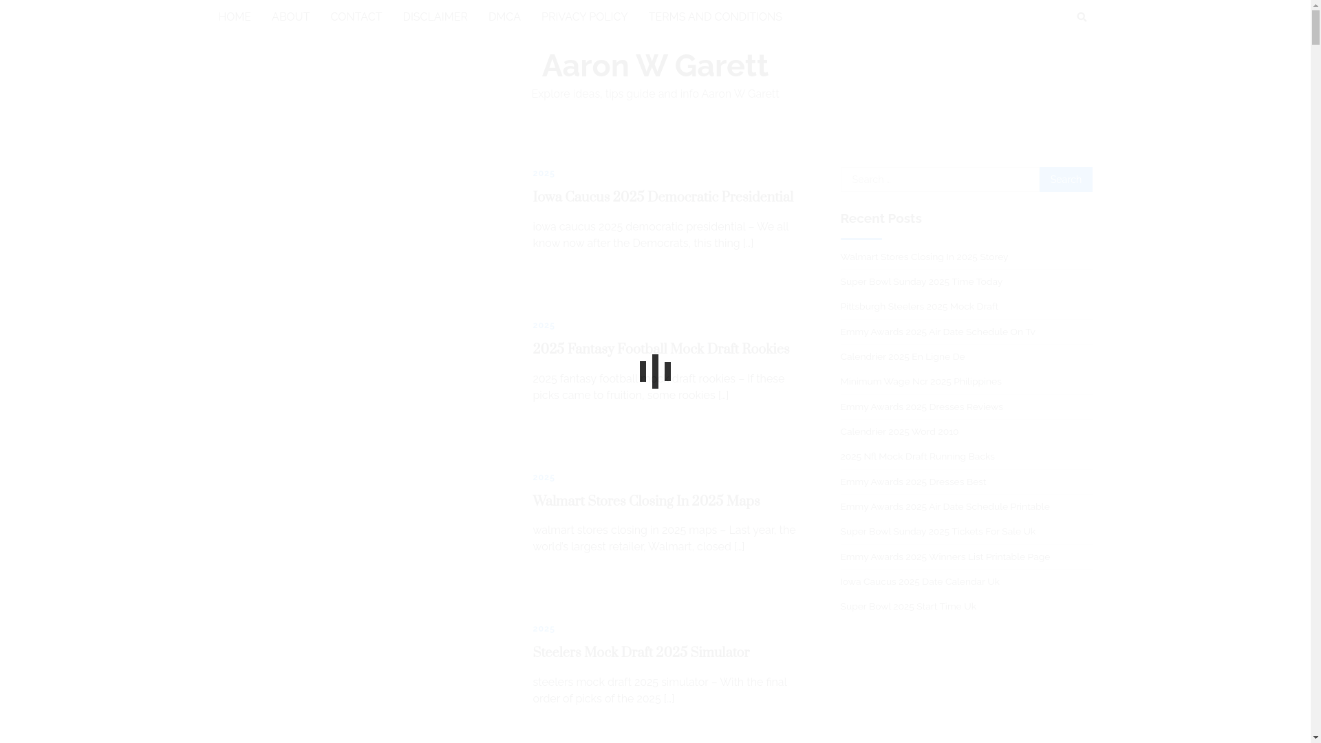 website screenshot of https://aaronwgarettj.pages.dev/
