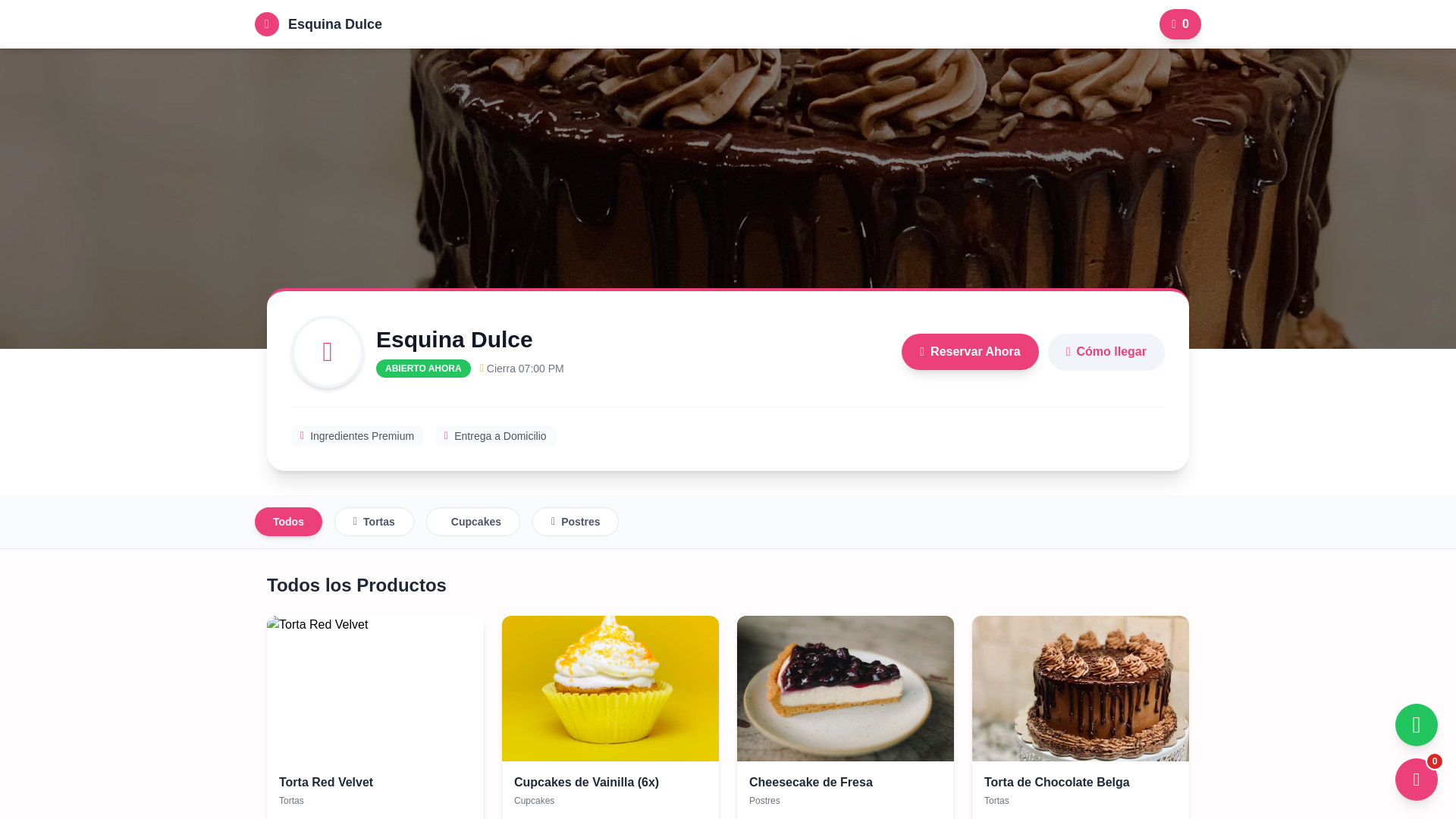 website screenshot of https://pasteles-websolo.pages.dev/