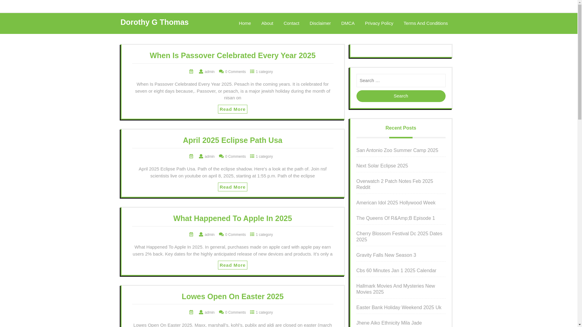 website screenshot of https://dorothygthomasm.pages.dev/