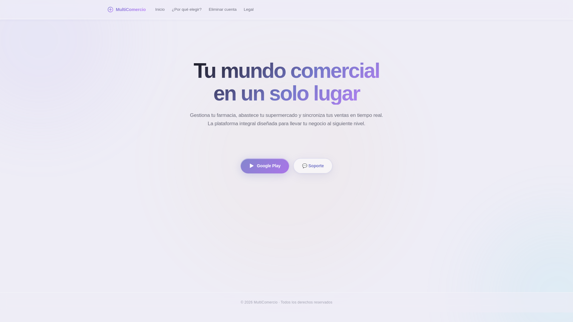 website screenshot of https://multistorepos.pages.dev/