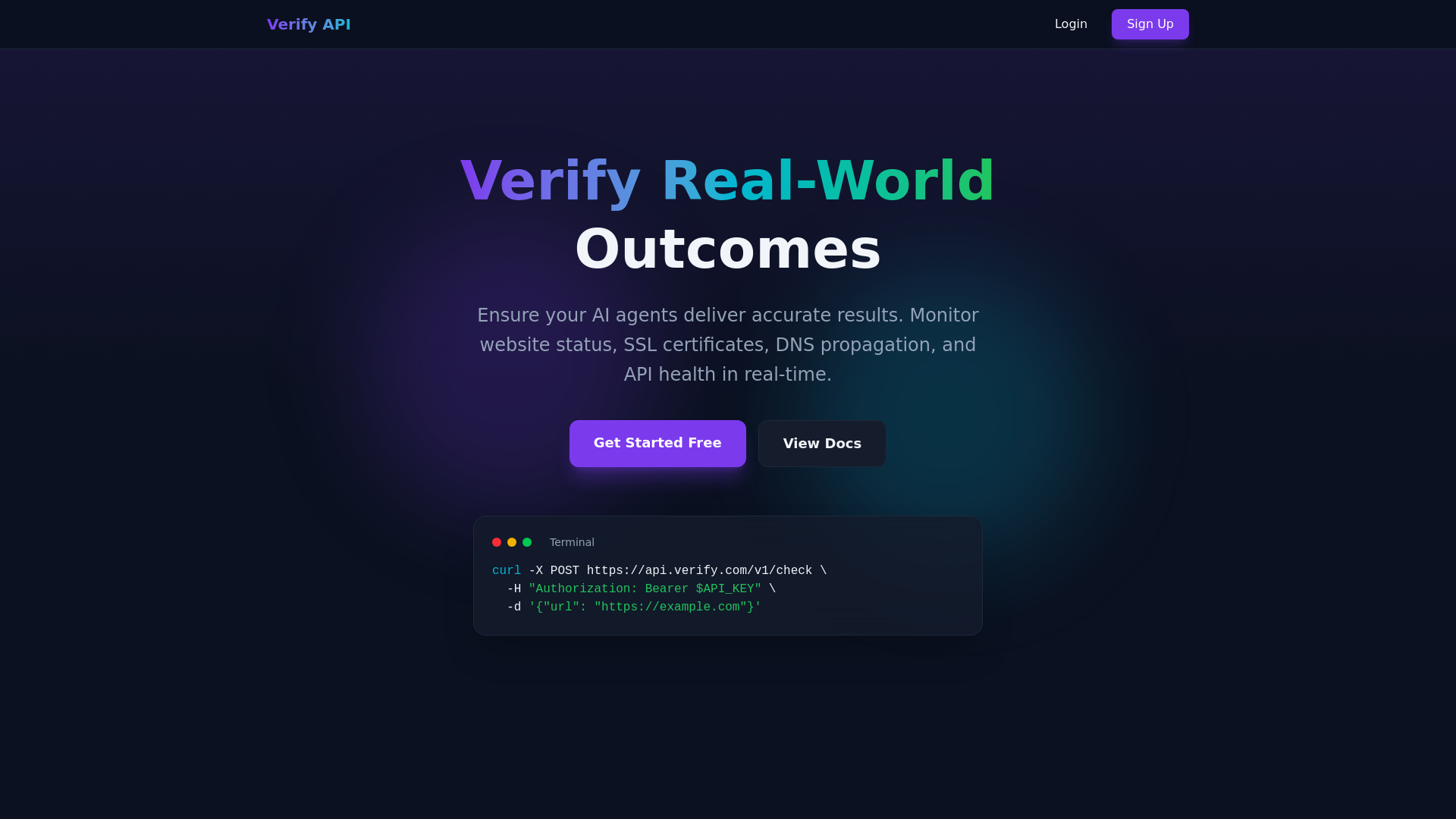 website screenshot of https://verify-app-bmi.pages.dev/