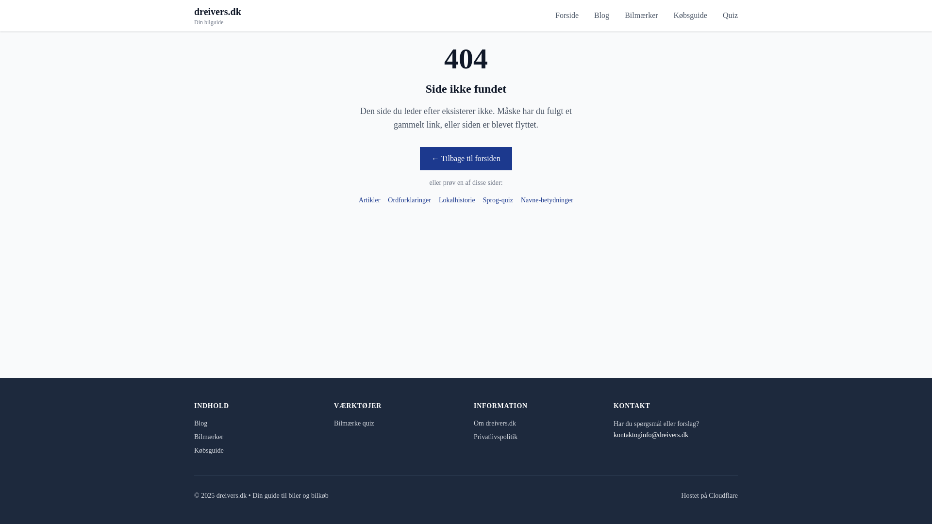 website screenshot of https://dreivers.pages.dev/