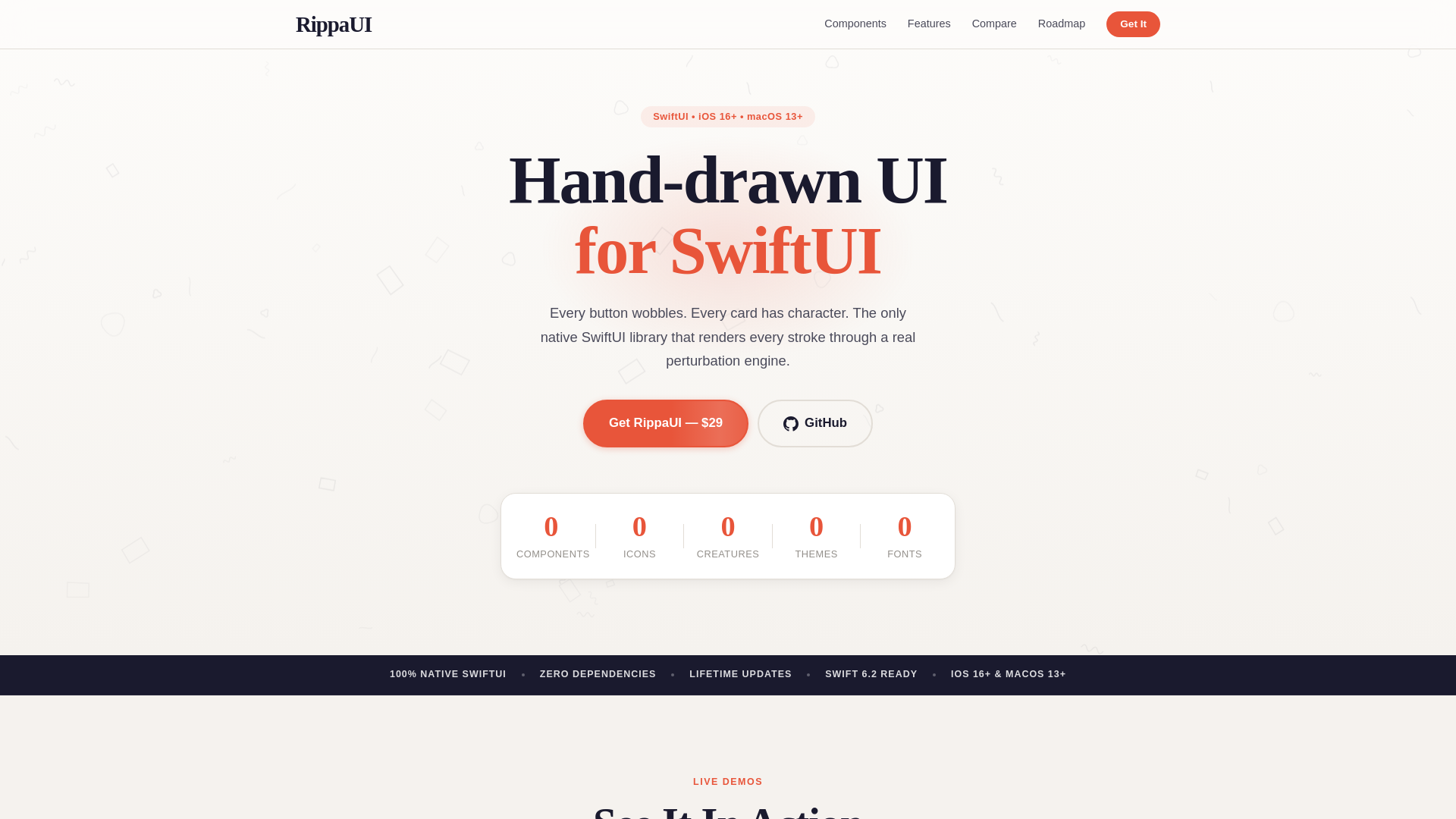 website screenshot of https://rippaui-site.pages.dev/