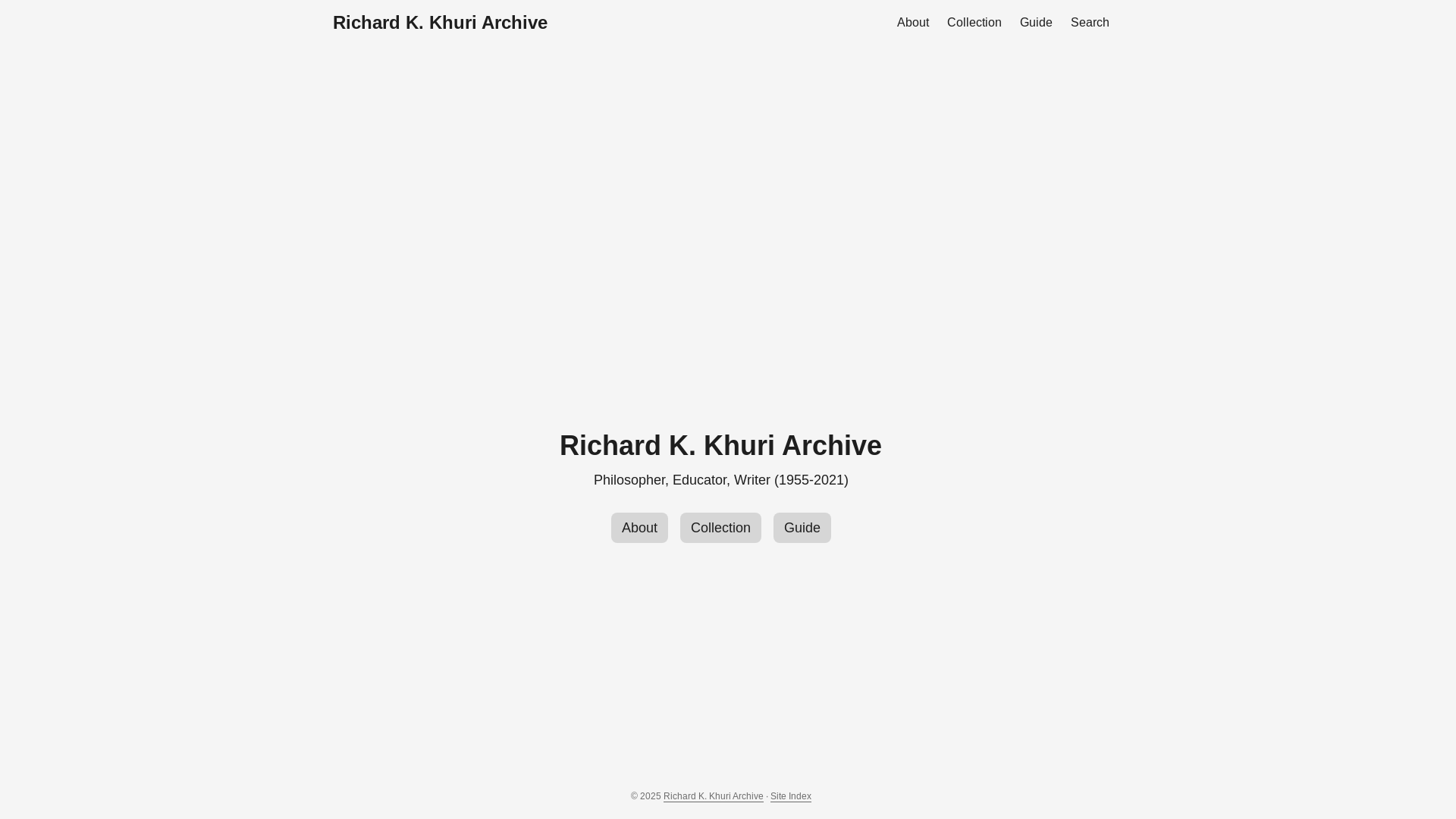 website screenshot of https://richardkhuri.pages.dev/