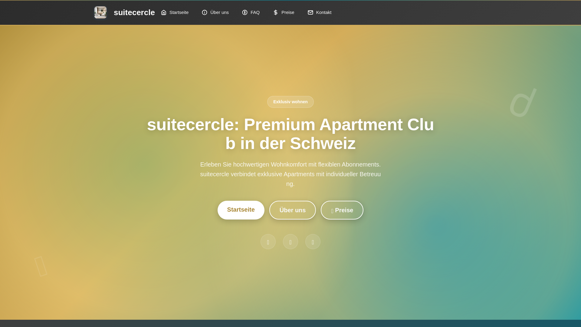 website screenshot of https://suitecercle.club