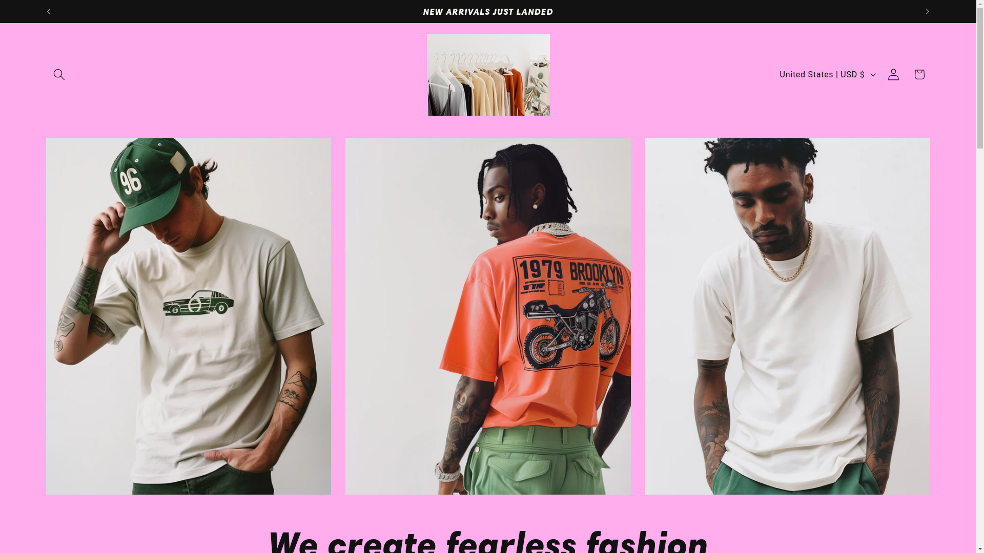 website screenshot of https://imranfashion.store/