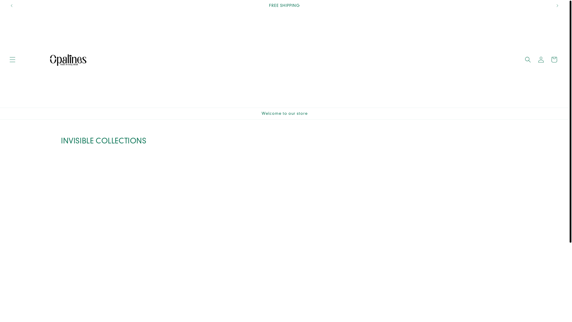 website screenshot of https://opalines.in/