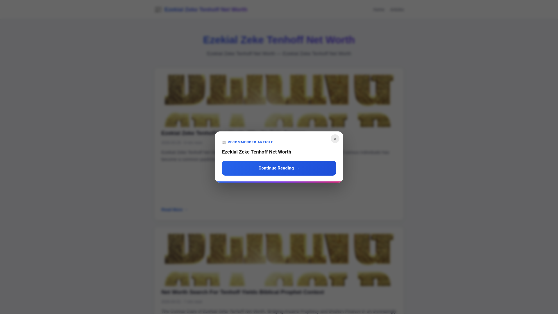 website screenshot of https://ezekial-zeke-tenhoff-net-worth.pages.dev/