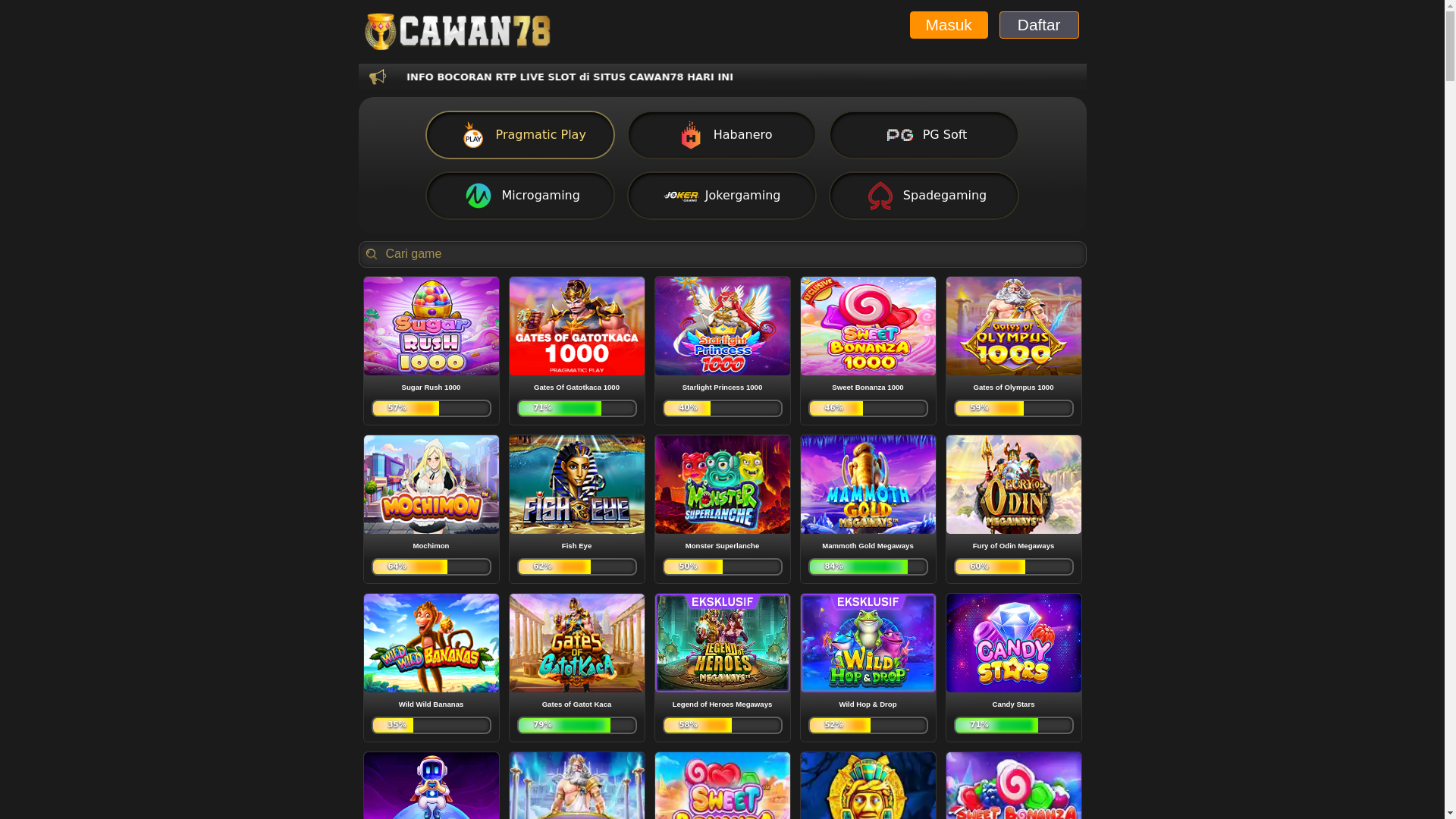website screenshot of https://rtp1i-cawan78.pages.dev/