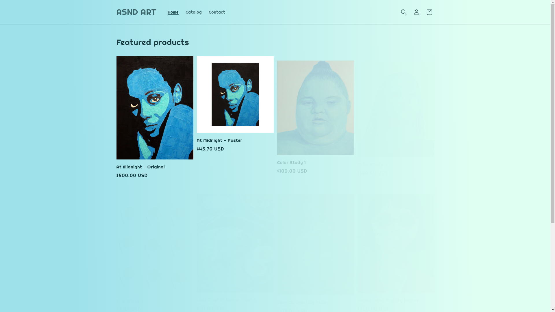 website screenshot of https://artsproutstudios.com/