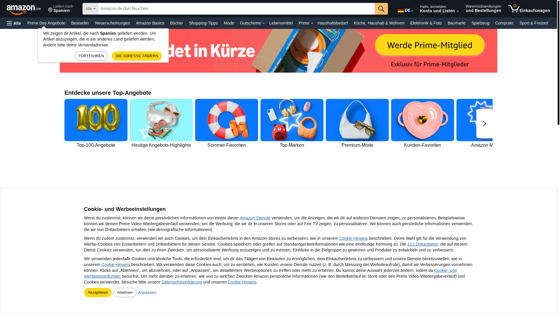 website screenshot of https://kaufkeinen-kack.de/