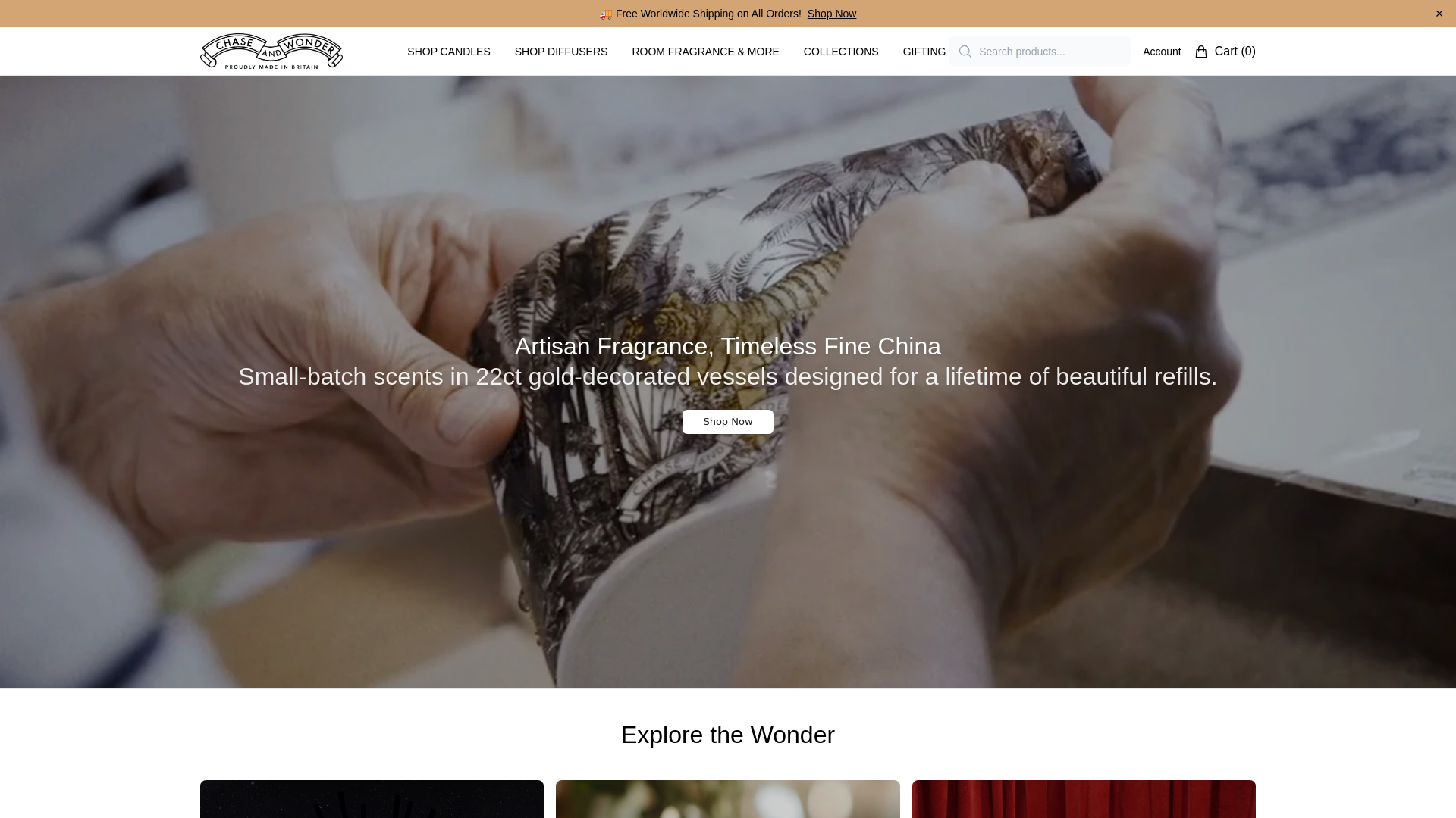 website screenshot of https://cnwstudio.shop/