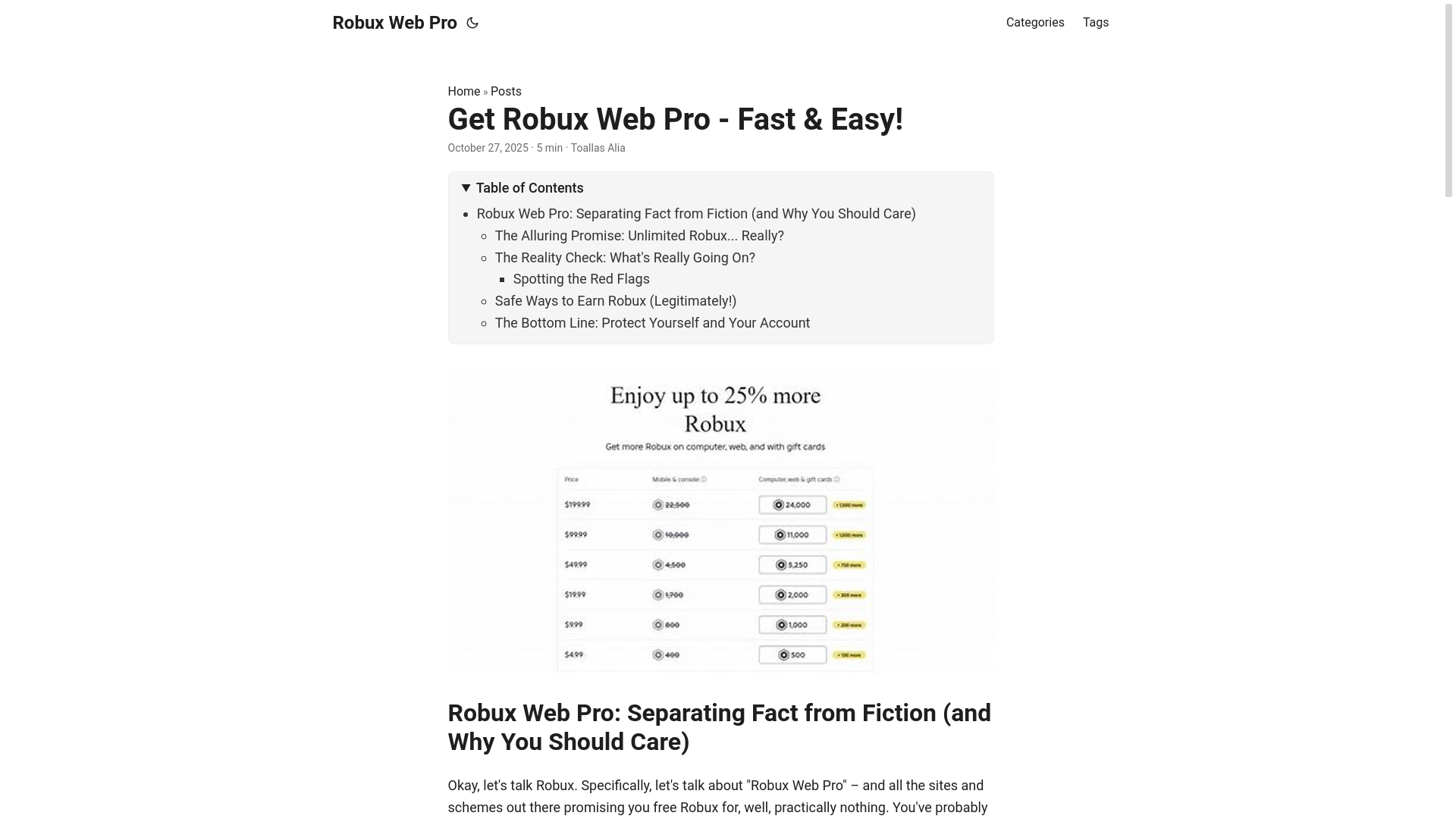 website screenshot of https://robux-web-pro.pages.dev/