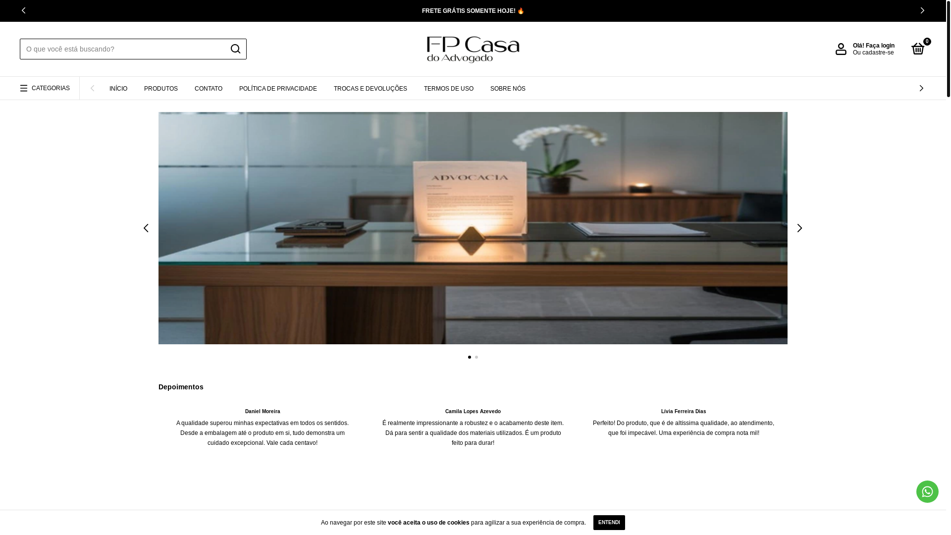 website screenshot of https://fernandopiresadvogado.com.br/