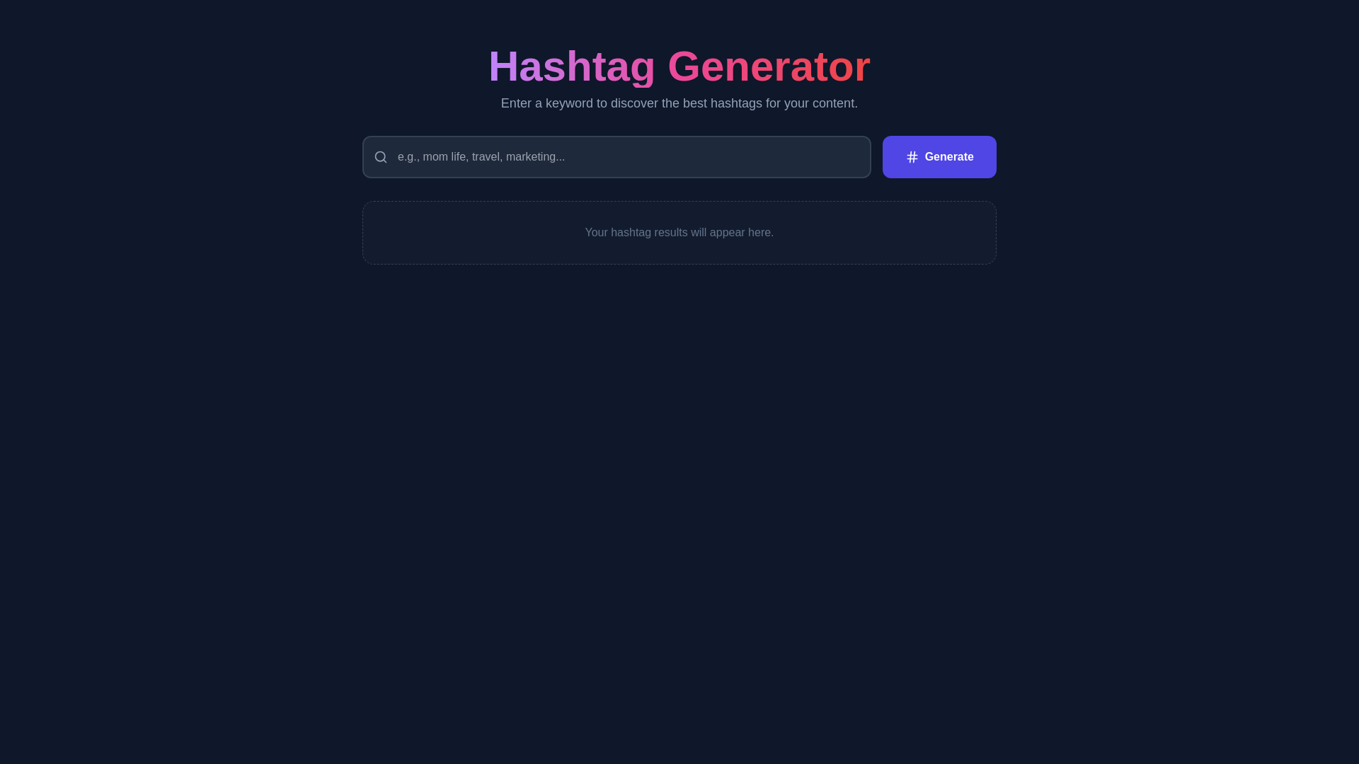 website screenshot of https://mybesthashtags.pages.dev/