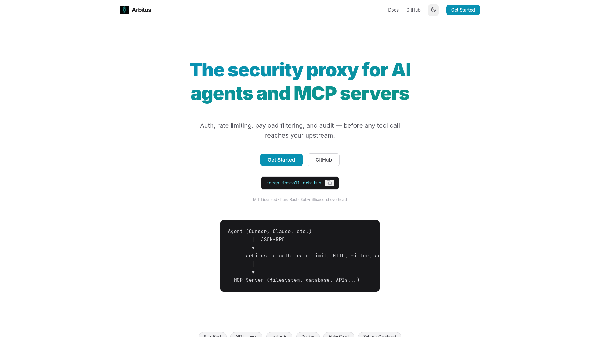 website screenshot of https://arbitus-site.pages.dev/