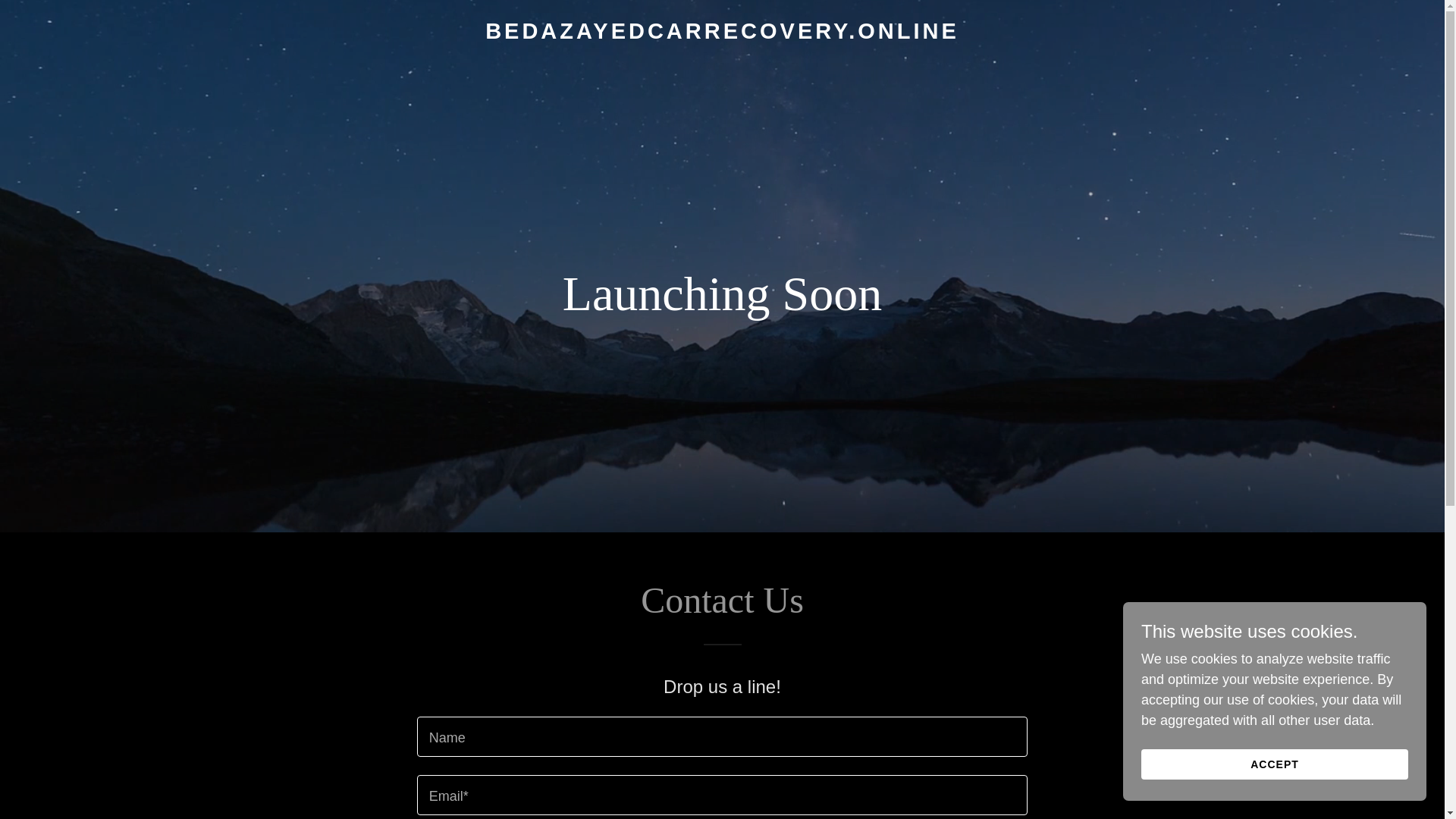 website screenshot of https://bedazayedcarrecovery.online/
