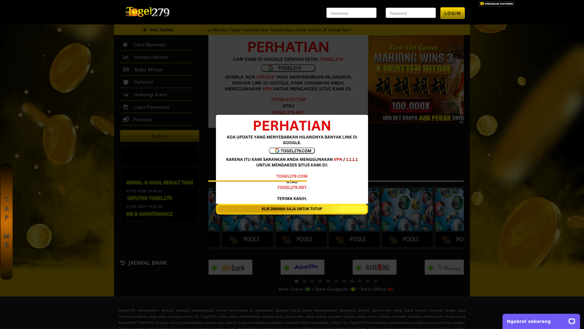 website screenshot of https://279pastiserubgtt.xyz