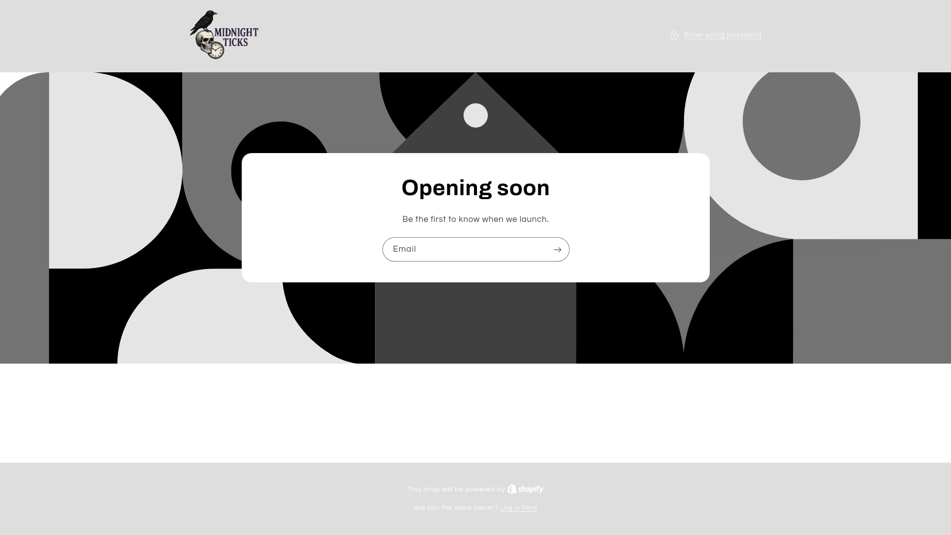 website screenshot of https://midnightticks.com/