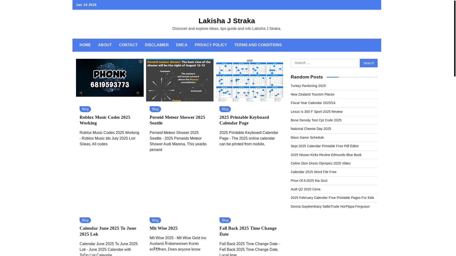 website screenshot of https://lakishajstrakag.pages.dev/
