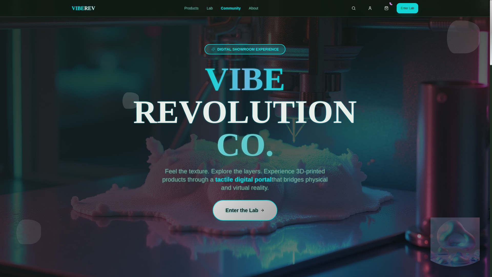 website screenshot of https://vibe-revolution-co.pages.dev/