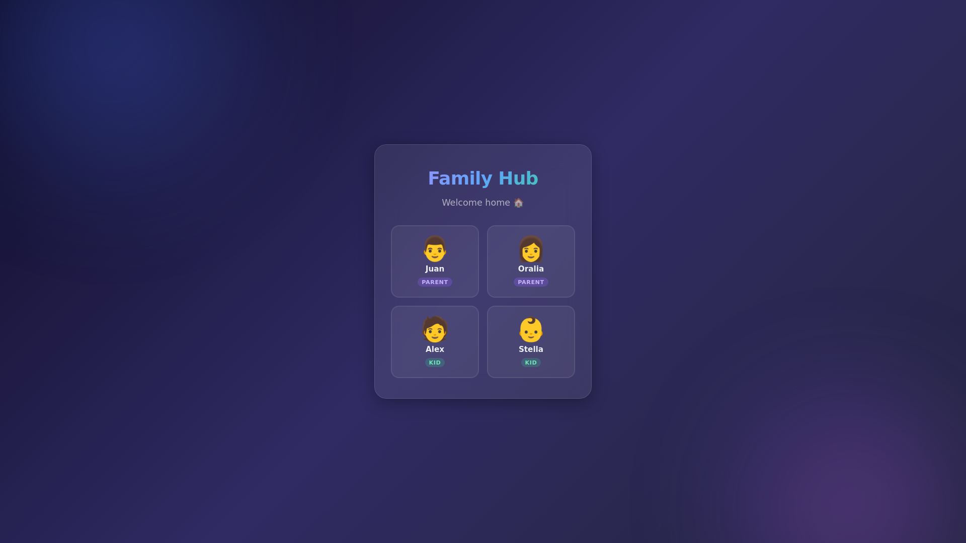 website screenshot of https://family-hub-v2.pages.dev/