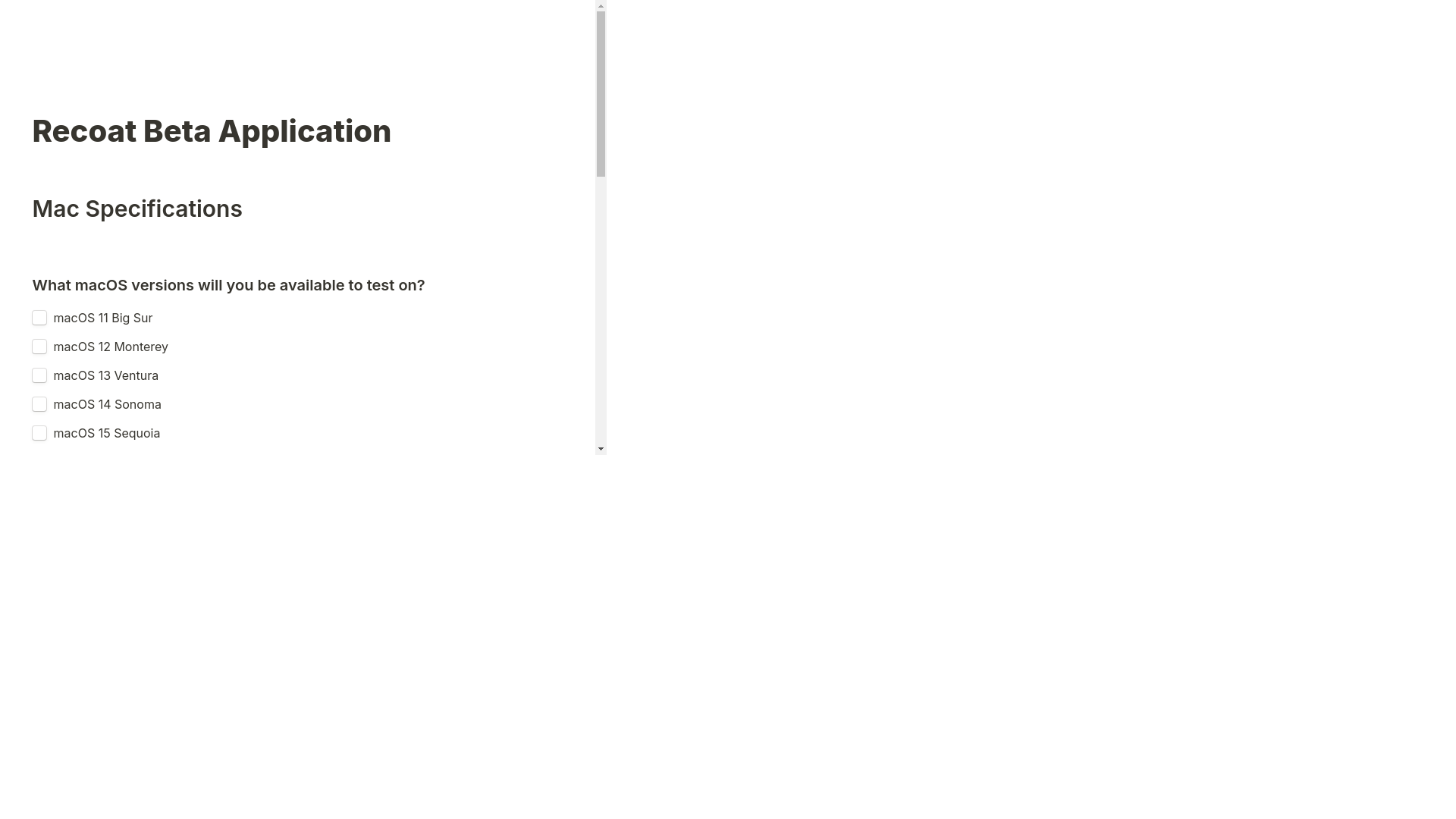 website screenshot of https://beta-application.pages.dev/