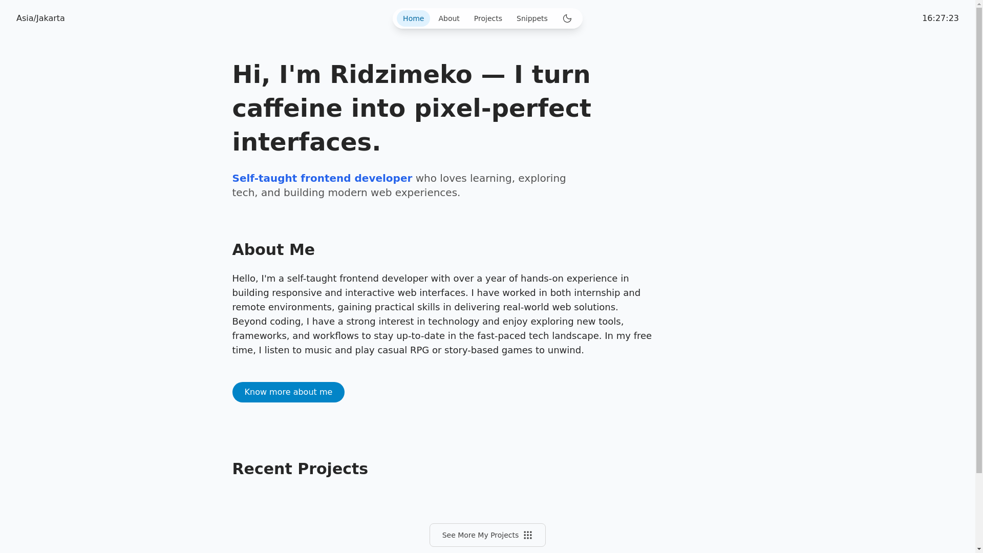 website screenshot of https://mekodev-nuxt.pages.dev/