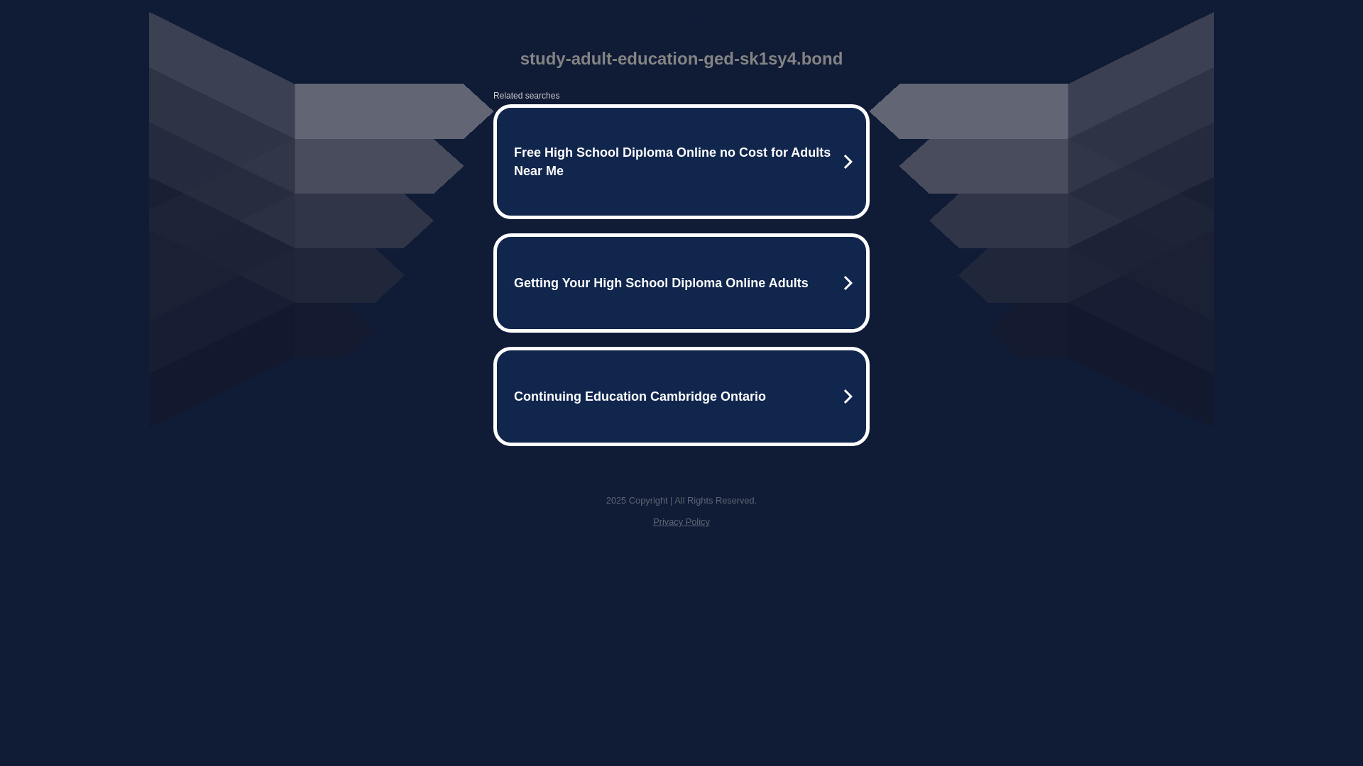 website screenshot of https://study-adult-education-ged-sk1sy4.bond/