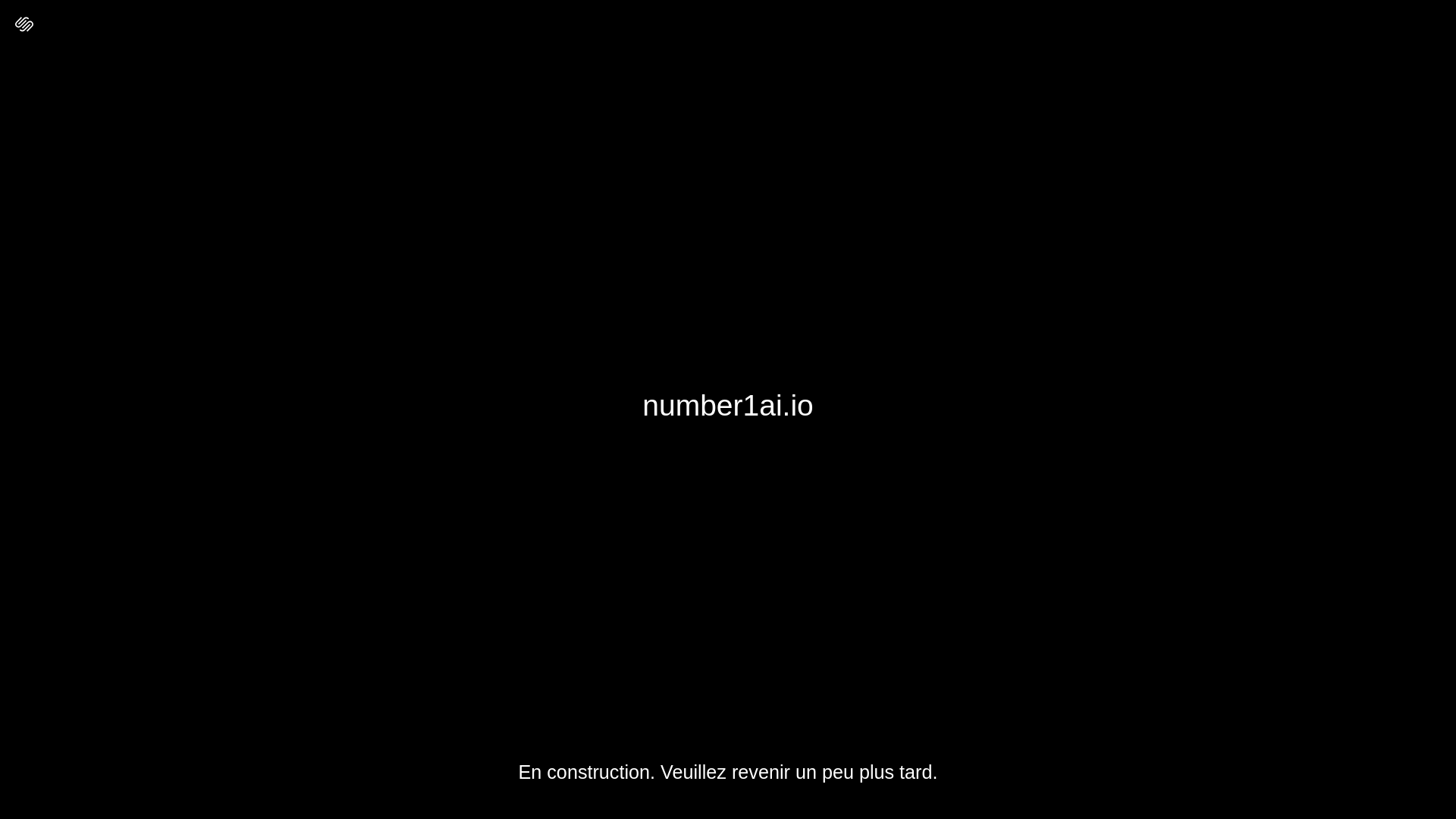website screenshot of https://number1ai.io/