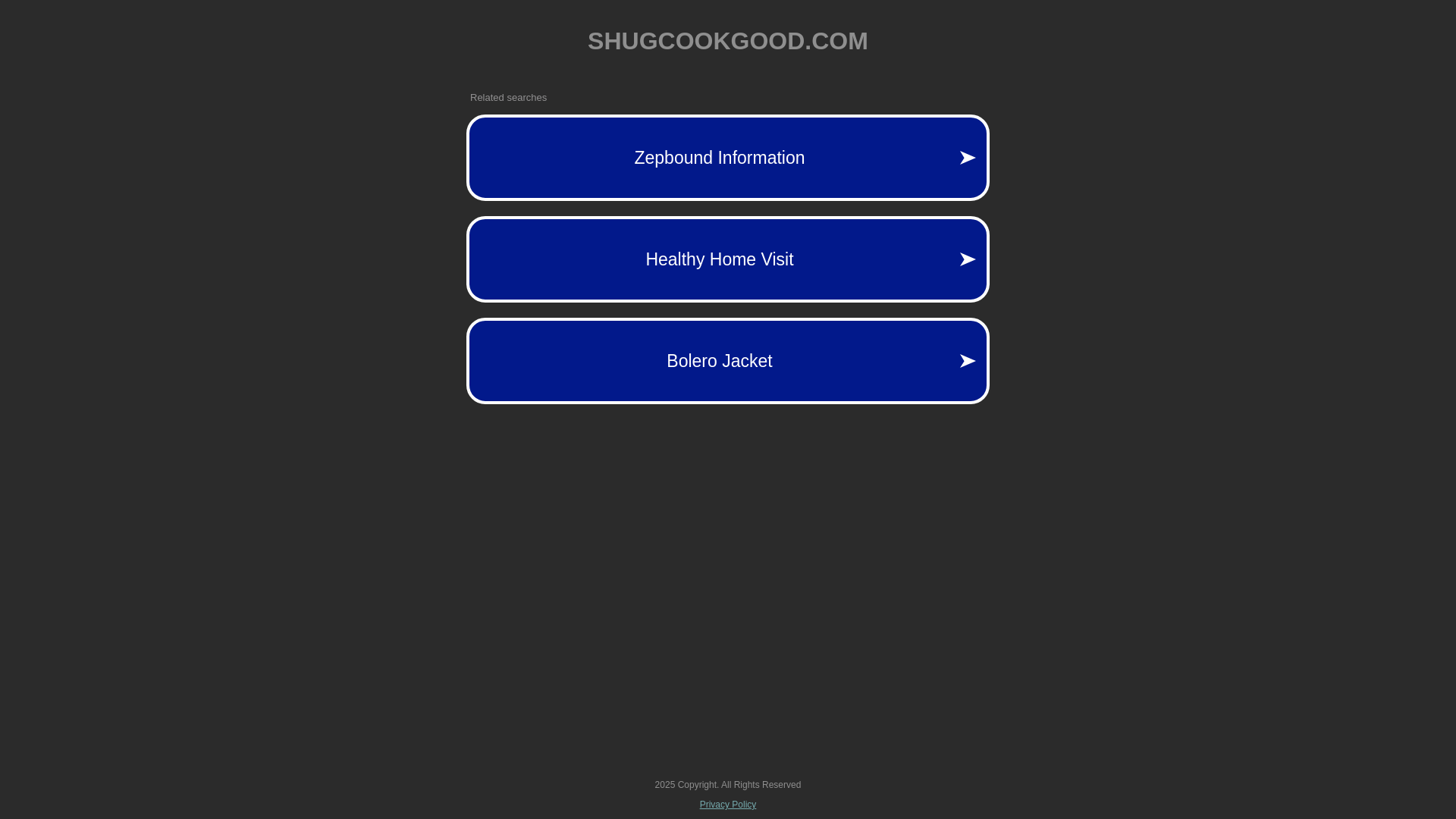 website screenshot of https://shugcookgood.com/