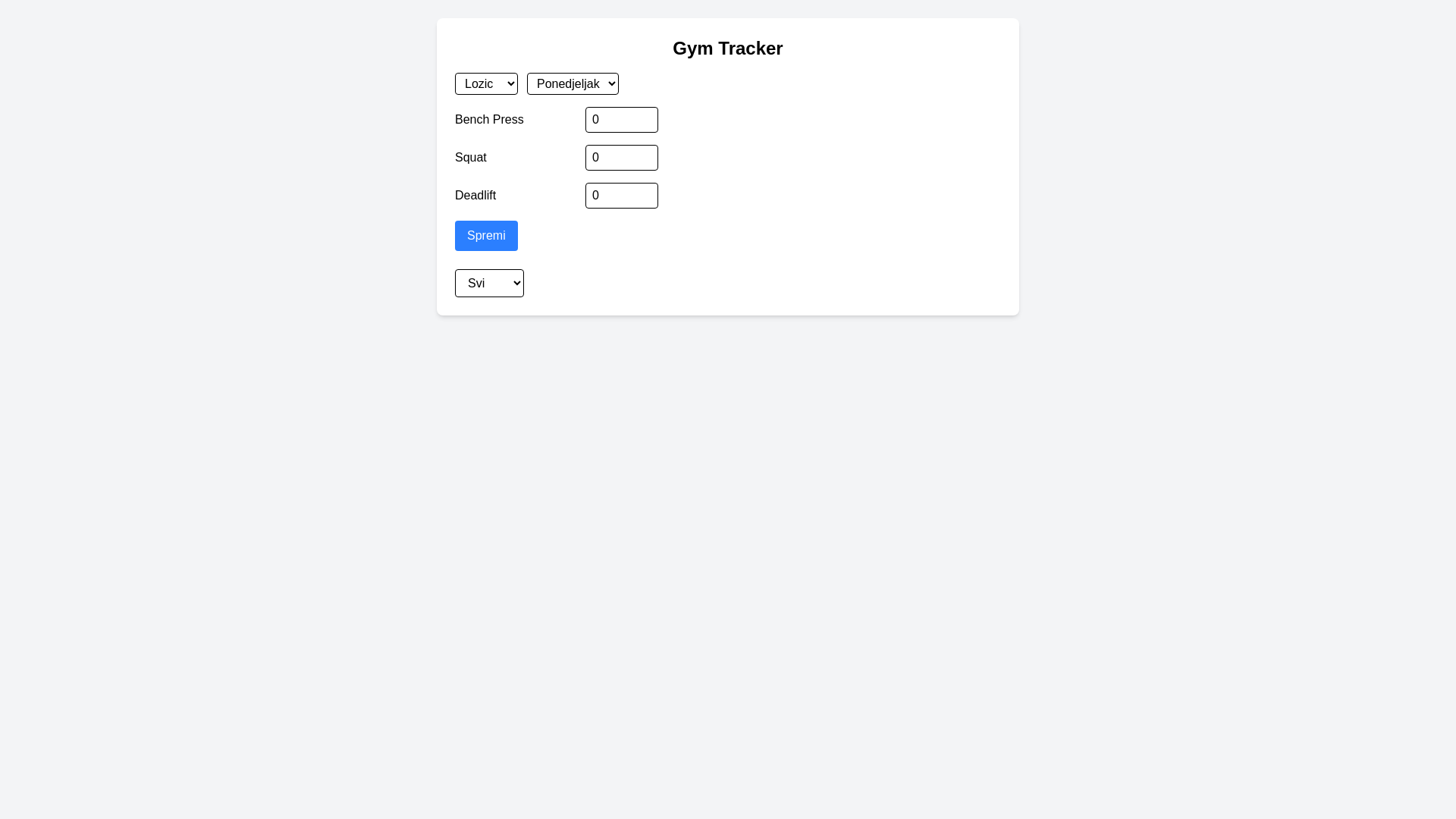 website screenshot of https://gym-tracker-biq.pages.dev/