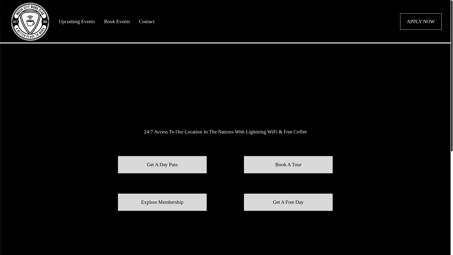 website screenshot of https://musiccitywork.club/
