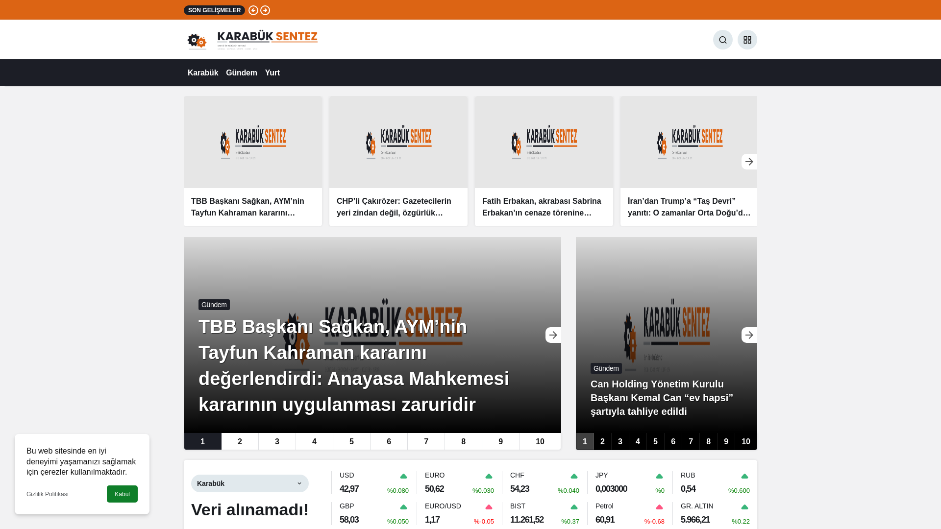 website screenshot of https://karabuksentez.com/