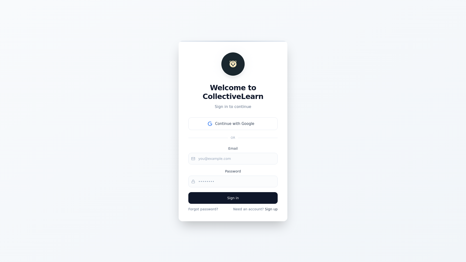 website screenshot of https://animal-collectives.com/