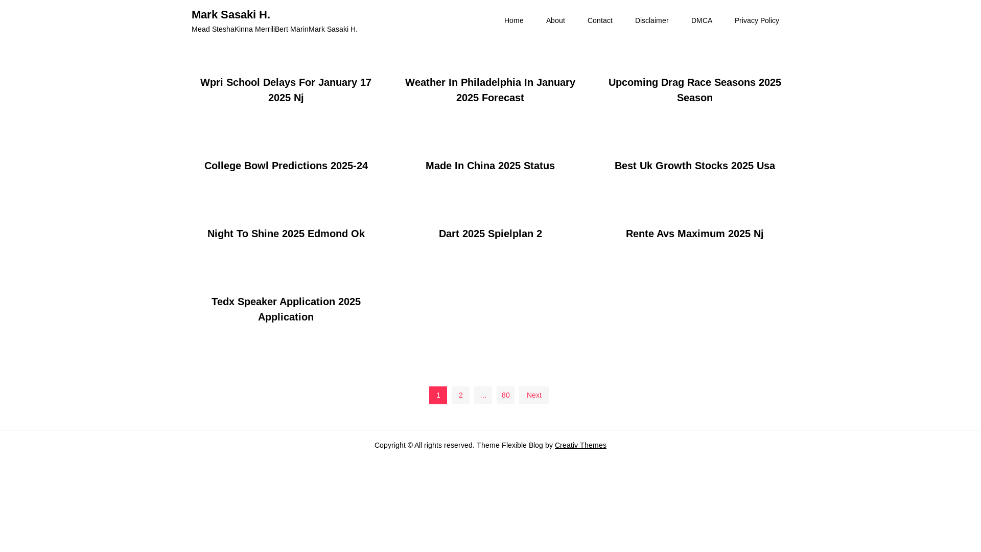website screenshot of https://marksasakih.pages.dev/