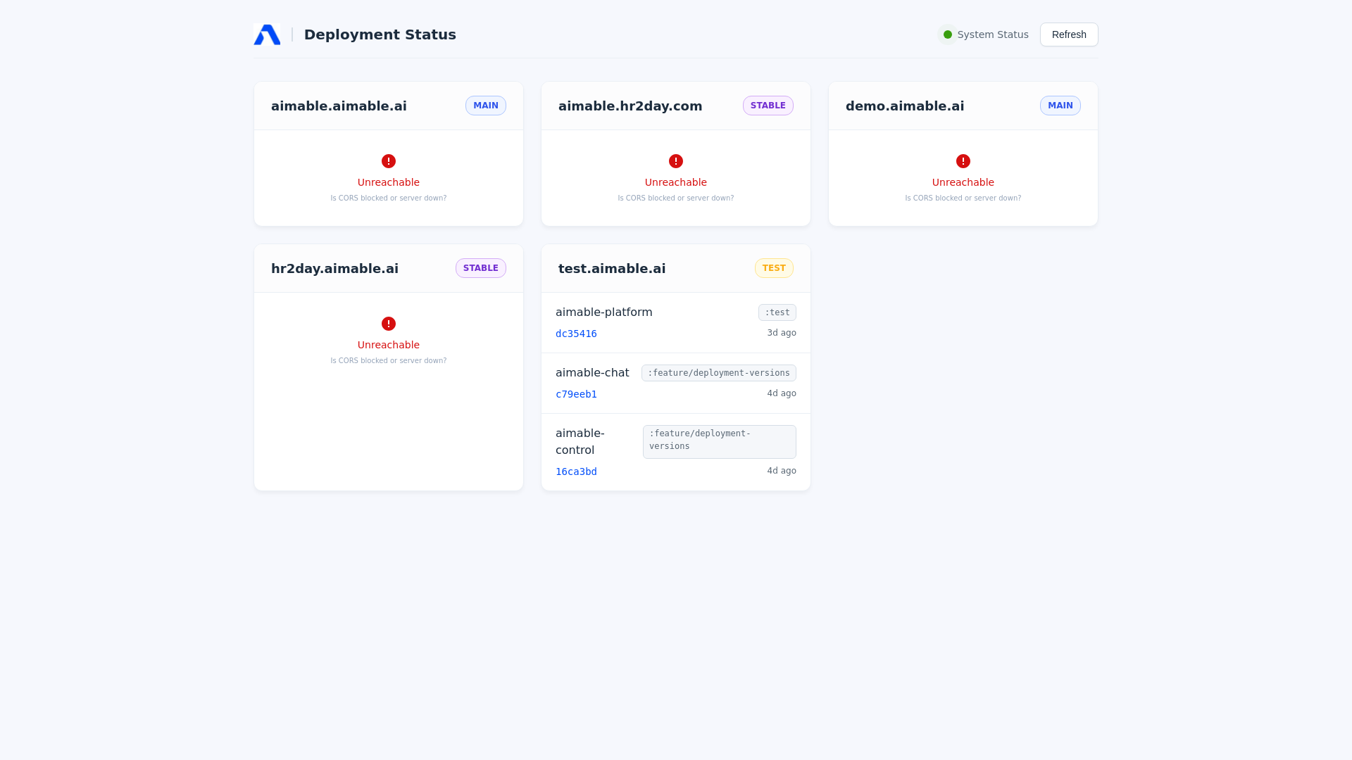 website screenshot of https://aimable-platform.pages.dev/